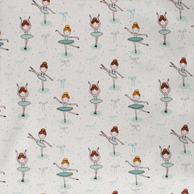 Πάνα Φανελένια Dimcol Μπαλαρίνα 166 Green 80x80