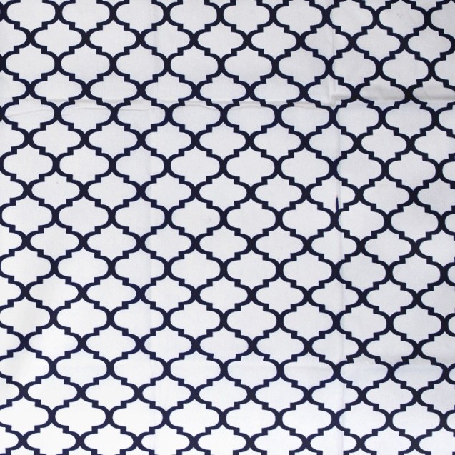 Πάνα Χασέ Dimcol Windows 176 White-Dark Blue 80x80