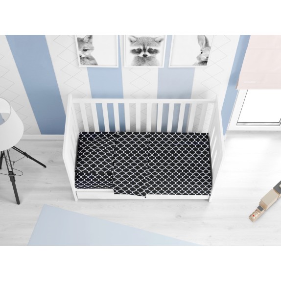 Σεντόνι Κούνιας με Λάστιχο Dimcol Windows 175 Dark...