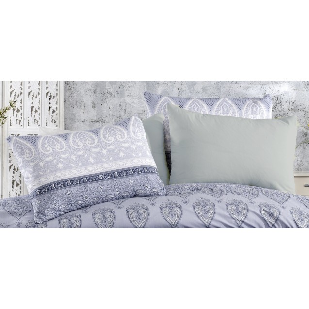 Μαξιλαροθήκη Dimcol Ηλέκτρα 360 Grey 50x70