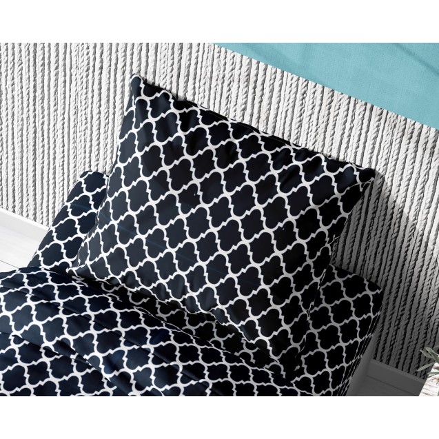 Μαξιλαροθήκη Dimcol Windows 175 Dark Blue-White...