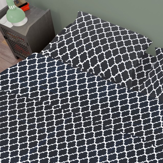 Σετ Σεντόνια King Size 4 Τεμαχίων Dimcol...