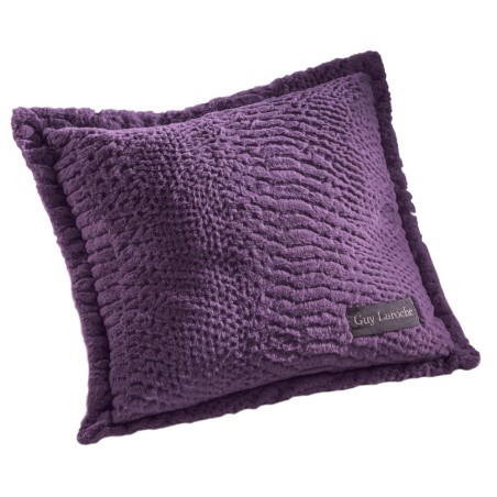 Σετ Ριχτάρι Πολυθρόνας και Μαξιλαροθήκη Διακόσμησης Guy Laroche Crusty Aubergine 130x170