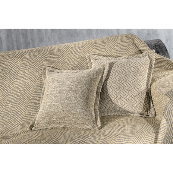 Μαξιλαροθήκη Διακόσμησης Guy Laroche Vento Cream 50x50