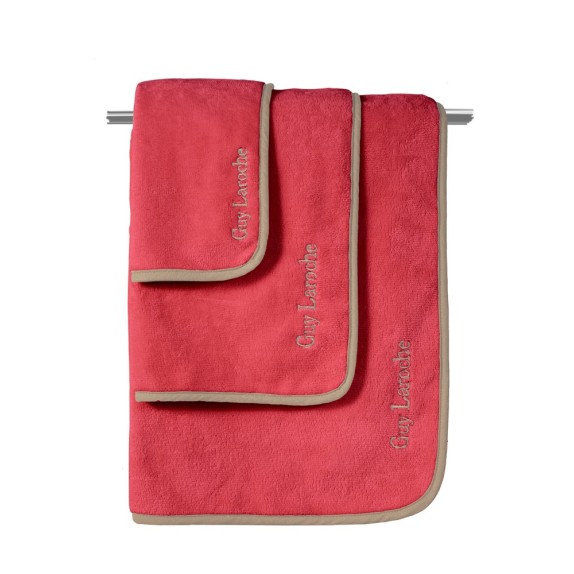 Σετ Πετσέτες 3 Τεμαχίων Guy Laroche New Comfy Red