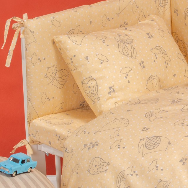 Πάνα Melinen Happy Yellow 85x85