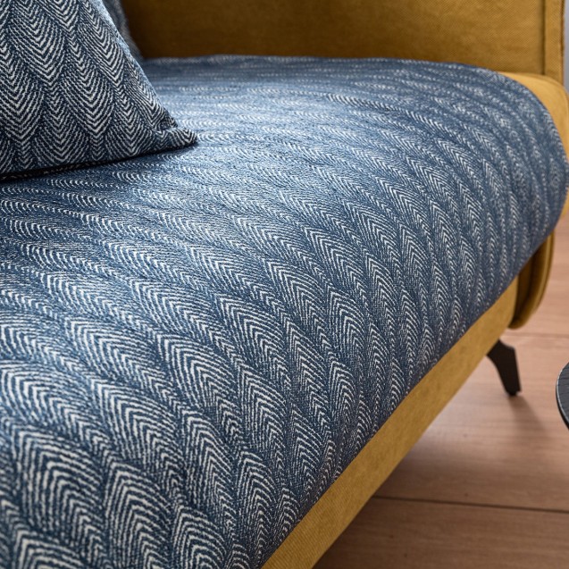 Ριχτάρι Τριθέσιου Gofis Home Peacock Royal Blue...