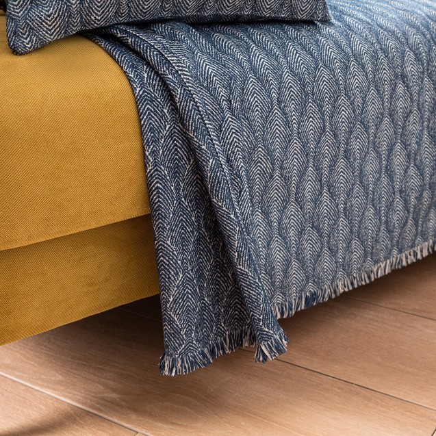 Ριχτάρι Τριθέσιου Gofis Home Peacock Royal Blue...