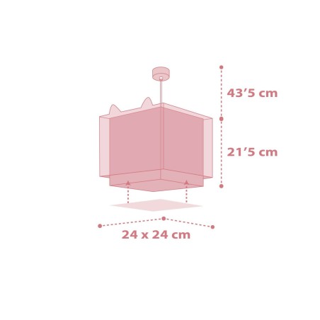 Παιδικό Φωτιστικό Οροφής Ango Little Tiger 64582