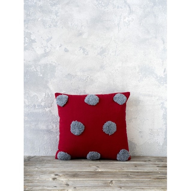 Μαξιλάρι Διακόσμησης Nima Borla Red 45x45