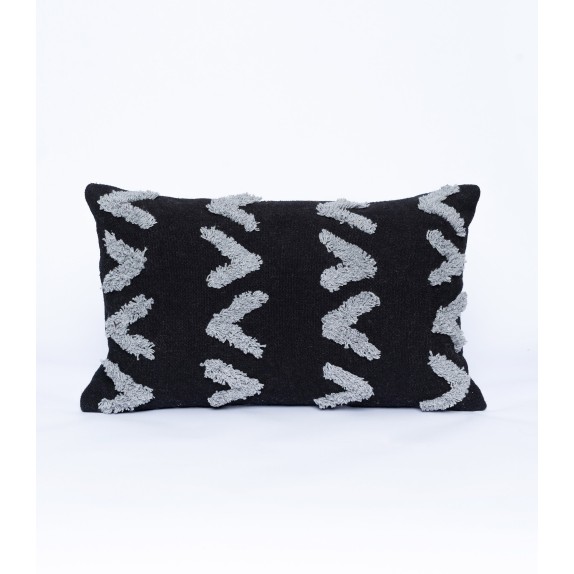 Μαξιλαροθήκη Διακόσμησης Palamaiki Mat Grey 30x50