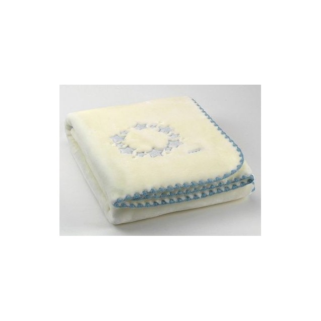 Κουβέρτα Κούνιας Morven D48 Blue 80x110