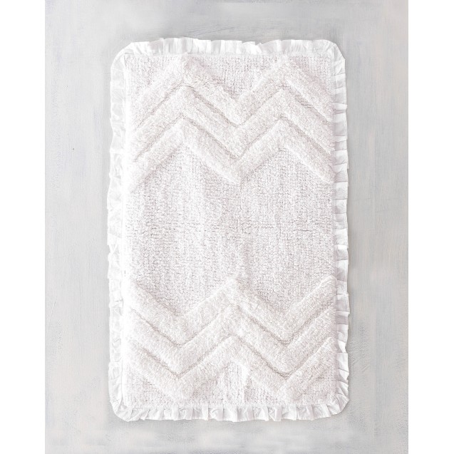 Χαλάκι Rythmos Darius Λευκό 60x90