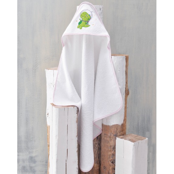 Κάπα Rythmos Astronaut Dino Λευκό-Ροζ