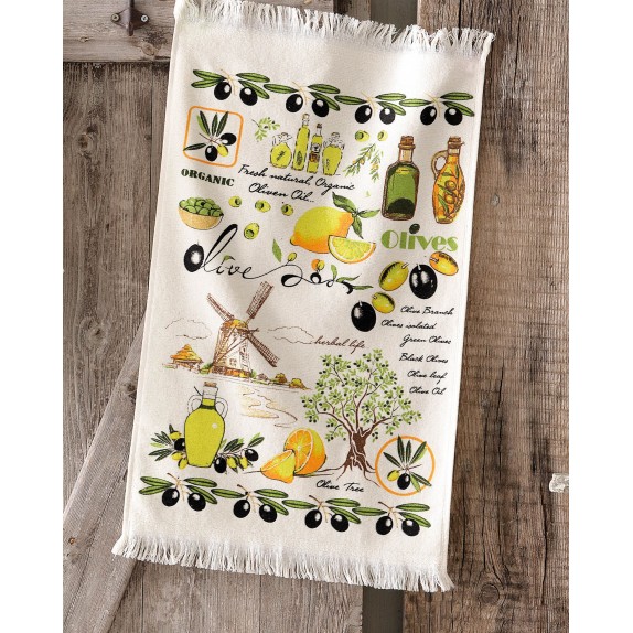 Πετσέτα Κουζίνας Rythmos Oil 40x60