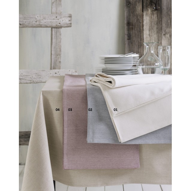 Τραπεζομάντηλο Rythmos Batavia Μοβ 140x180