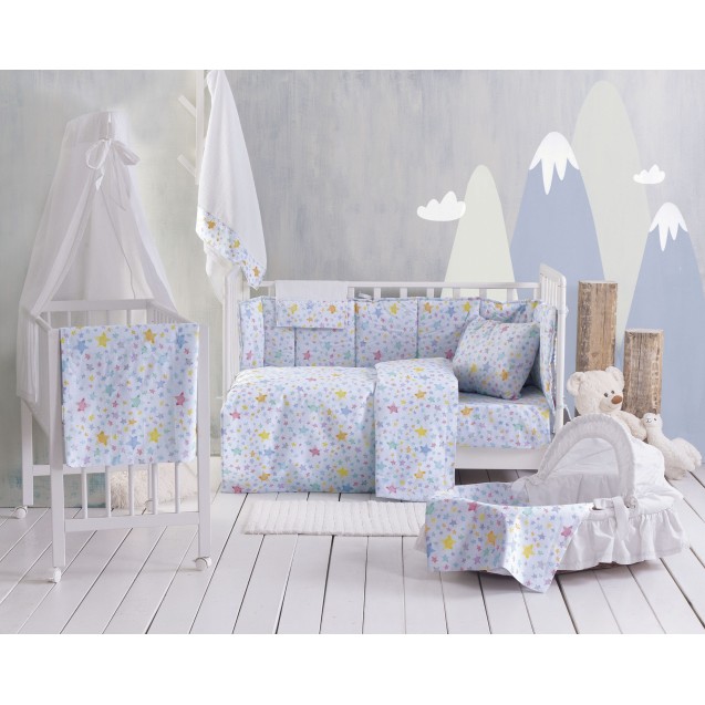 Σετ Παπλωματοθήκη Κούνιας 2 Τεμαχίων Rythmos...