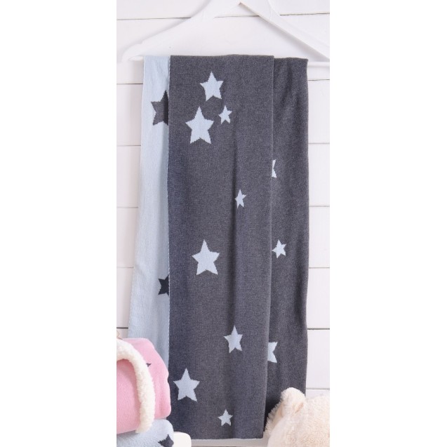 Κουβέρτα Αγκαλιάς Rythmos Orion Σιέλ 80x100