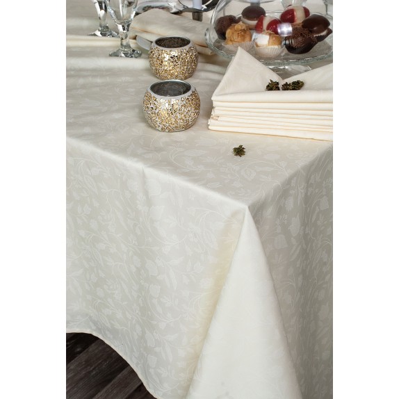 Πετσέτα Φαγητού Rythmos Bensimon Εκρού 50x50