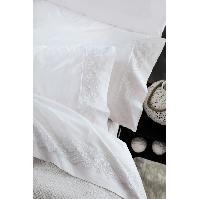 Σετ Σεντόνια Υπέρδιπλα 4 Τεμαχίων Rythmos Nena...