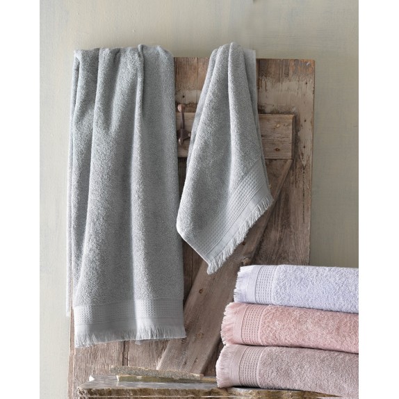 Σετ Πετσέτες 3 Τεμαχίων Rythmos Tanny Μπλε