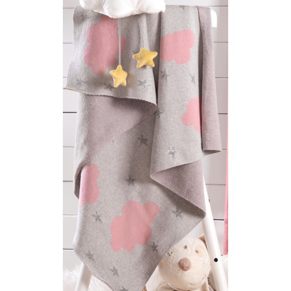 Κουβέρτα Αγκαλιάς Rythmos Cloud 80x100