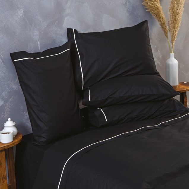 Σετ Σεντόνια Μονά 3 Τεμαχίων Sb Home Ios Black...