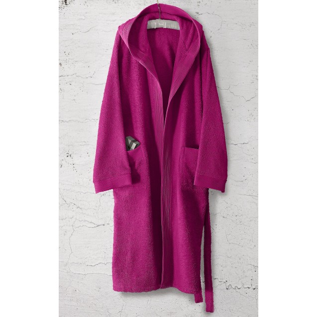 Μπουρνούζι με Κουκούλα Rythmos Amadeus Φούξια