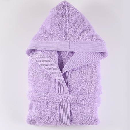 Μπουρνούζι με Κουκούλα Rythmos Amadeus Λιλά