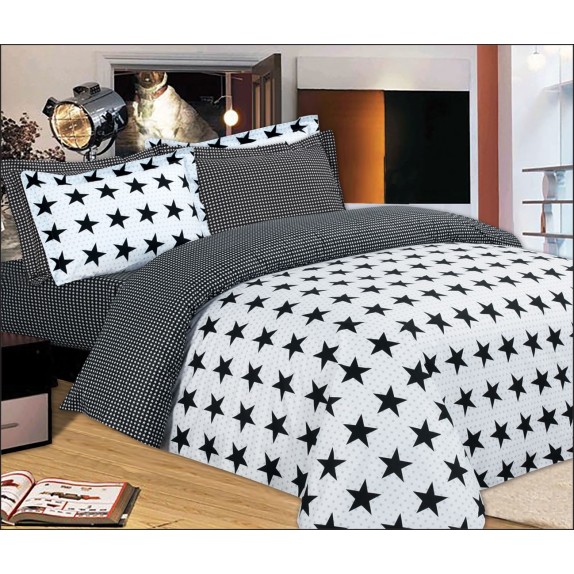 Σετ Σεντόνια Υπέρδιπλα 4 Τεμαχίων Le Blanc Premium Star...