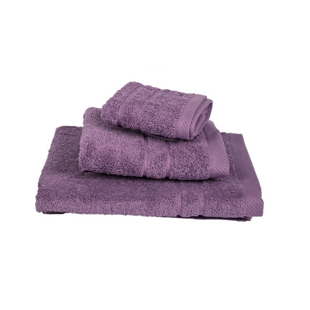 Σετ Πετσέτες 3 Τεμαχίων Le Blanc Πεννιέ 600 Lilac