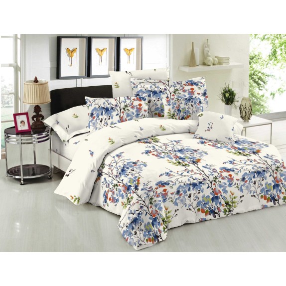 Σετ Σεντόνια Μονά με Λάστιχο 3 Τεμαχίων ΚΟΜΒΟΣ Nature...