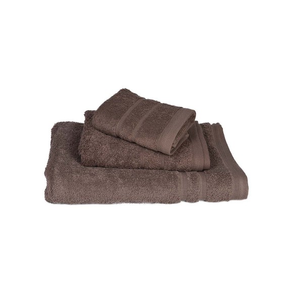 Πετσέτα Χεριών ΚΟΜΒΟΣ Πεννιέ 500 Brown 40x60