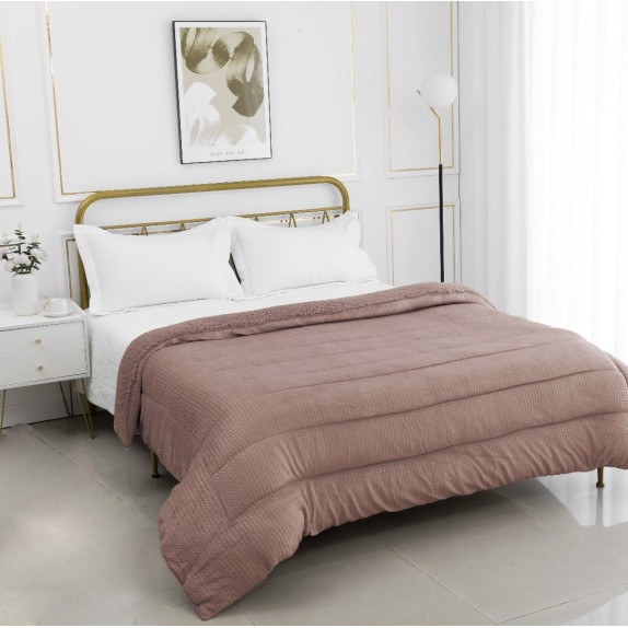 Κουβερτοπάπλωμα Υπέρδιπλο Silk Fashion Damask Syklamen...