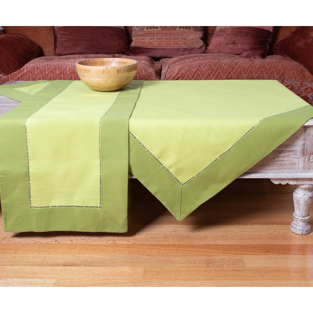 Runner Silk Fashion Bg17 Κυπαρισσί/Πράσινο 45x170