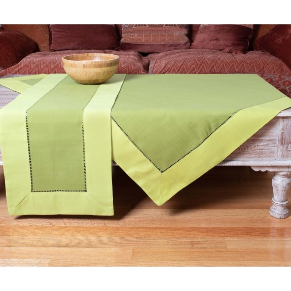 Runner Silk Fashion Bg17 Πράσινο/Κυπαρισσί 45x170