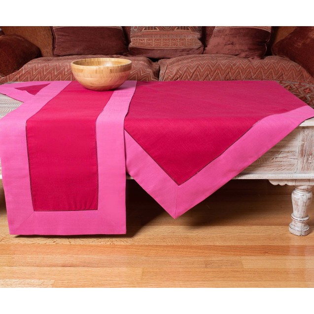 Runner Silk Fashion Bg17 Ανοιχτό Μωβ/Φούξια 45x170