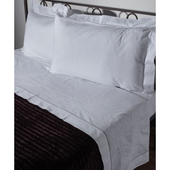 Σετ Σεντόνια Χειροποίητα Υπέρδιπλα 4 Τεμαχίων Silk...