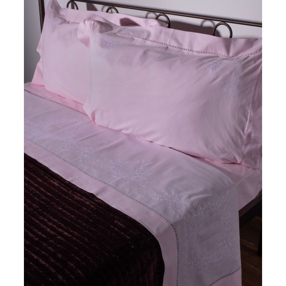 Σετ Σεντόνια Χειροποίητα Υπέρδιπλα 4 Τεμαχίων Silk...