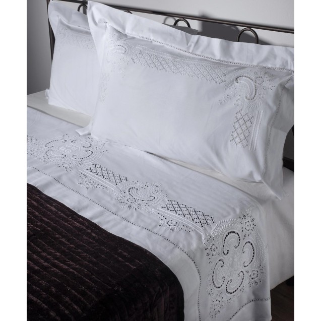 Σετ Σεντόνια Χειροποίητα Υπέρδιπλα 4 Τεμαχίων...