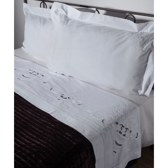 Σετ Σεντόνια Χειροποίητα Υπέρδιπλα 3 Τεμαχίων Silk...