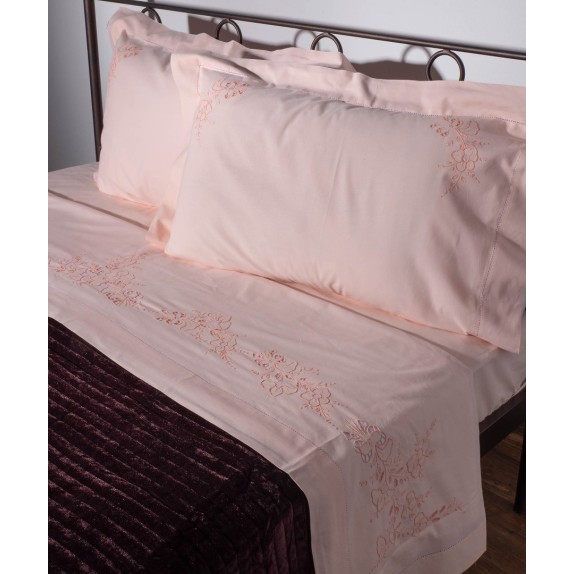 Σετ Σεντόνια Χειροποίητα Υπέρδιπλα 4 Τεμαχίων Silk...