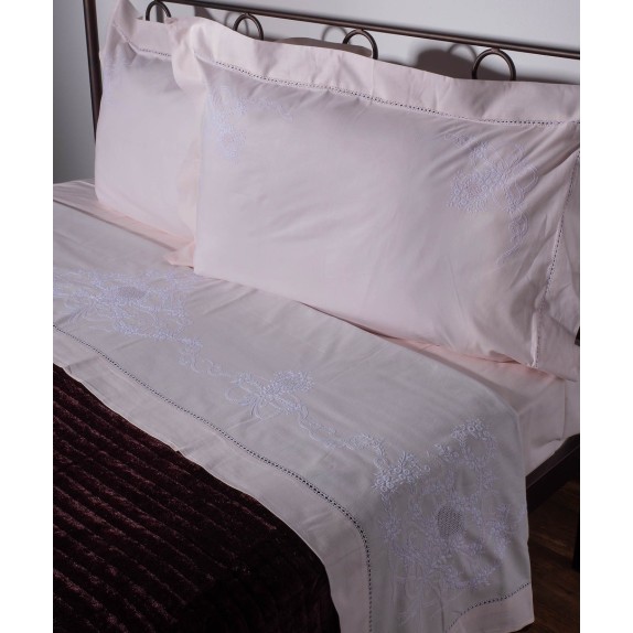 Σετ Σεντόνια Χειροποίητα Υπέρδιπλα 4 Τεμαχίων Silk...