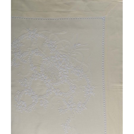 Σετ Σεντόνια Χειροποίητα Υπέρδιπλα 4 Τεμαχίων Silk Fashion 2827 Κίτρινο 225x270