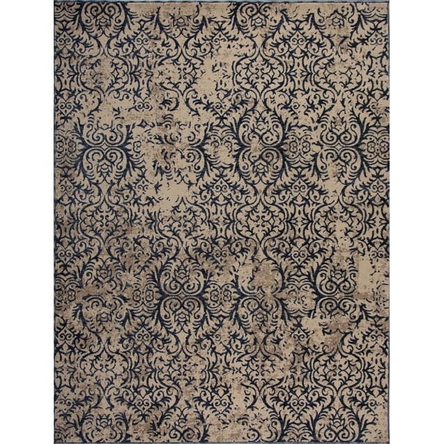 Χαλί MADI 5903 Beige Navy 160x230
