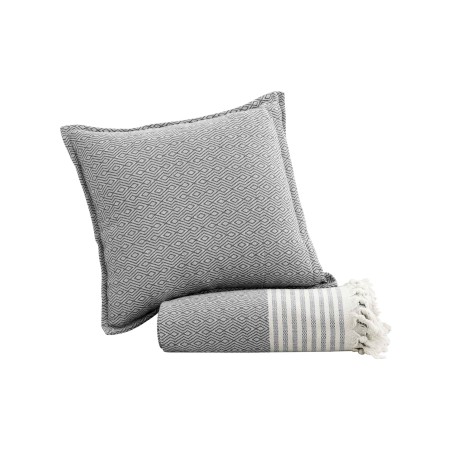 Μαξιλαροθήκη Διακόσμησης MADI Tent Grey 45x45