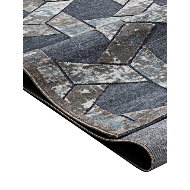 Χαλί MADI Trunk Grey Blue 160x230