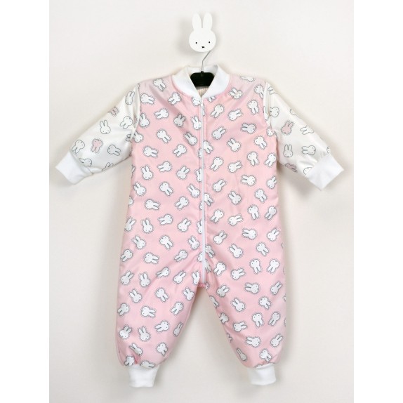 Χειμερινή Υπνοφόρμα Miffy No3 2.5 Tog Ροζ Εμπριμέ 85cm