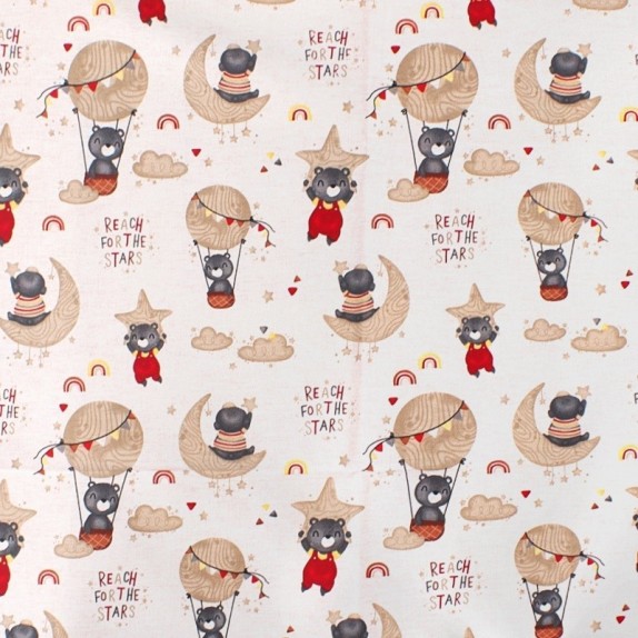 Πάνα Χασέ Dimcol Reach the Stars 190 Beige 80x80