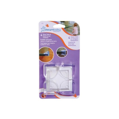 Προστατευτικά Γωνιών για γυάλινο τραπέζι & ράφι 4τμχ DreamBaby BR74707